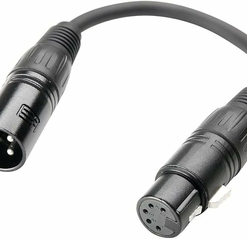 Lloguer convertidor DMX 3 a 5 pins M-F