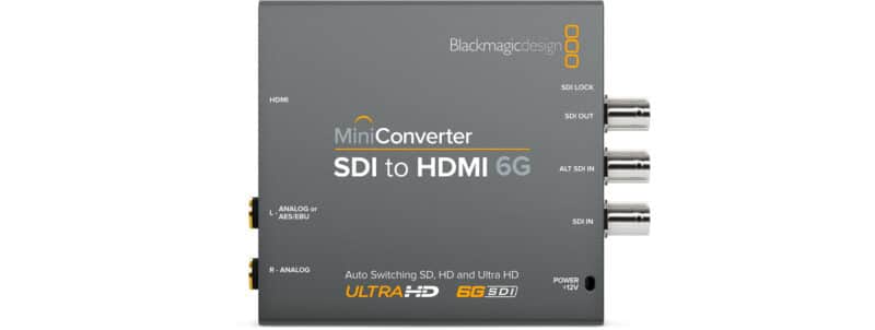 Lloguer Convertidor Blackmagic SDI 6G a HDMI
