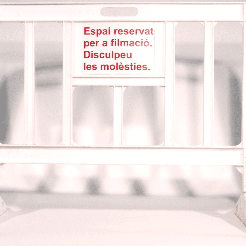 Servei de reserva d'estacionament per rodatges